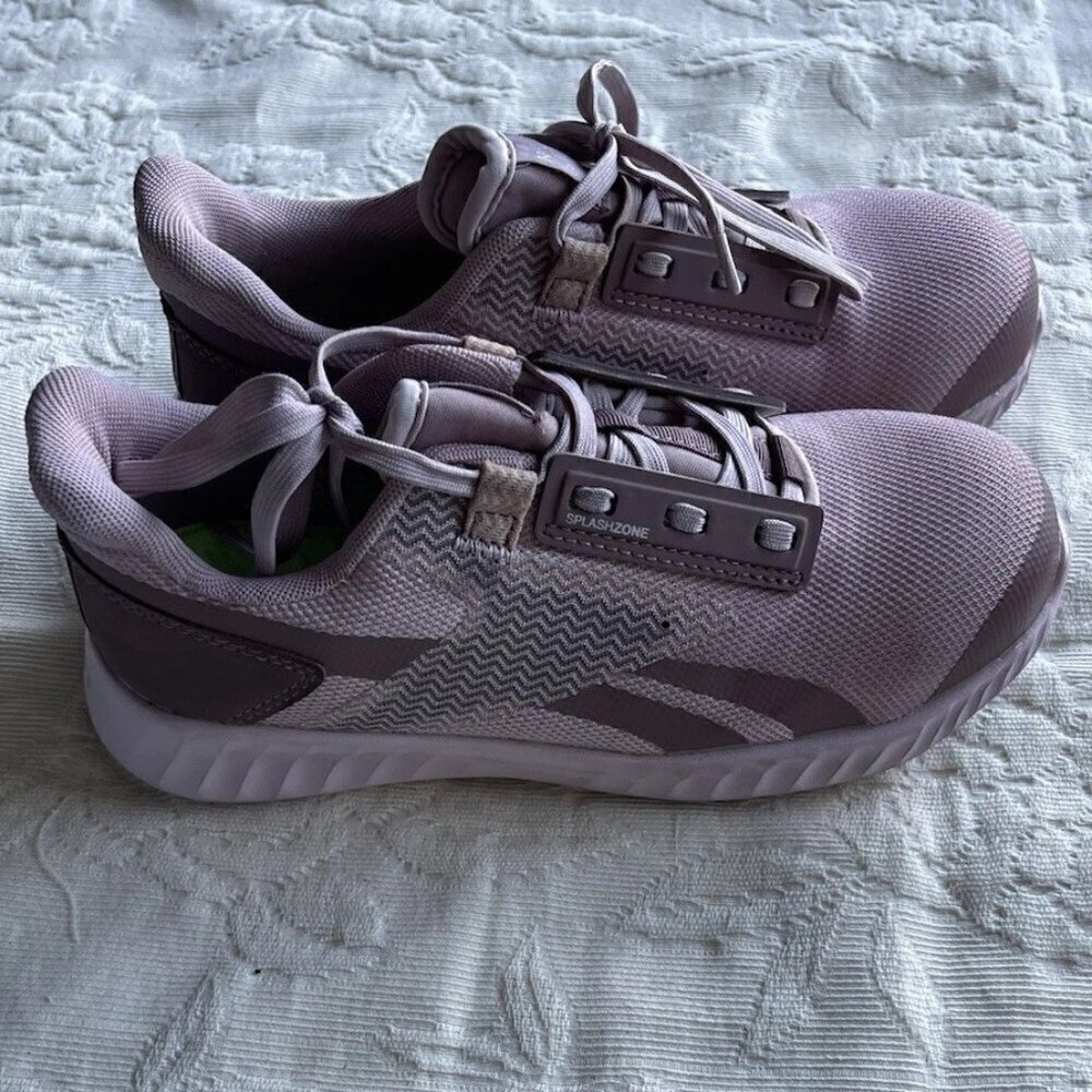 Reebok Microweb Sublite Steel Toe ASTM F2413-18 Shoes Womens Sz 6 Safety Work